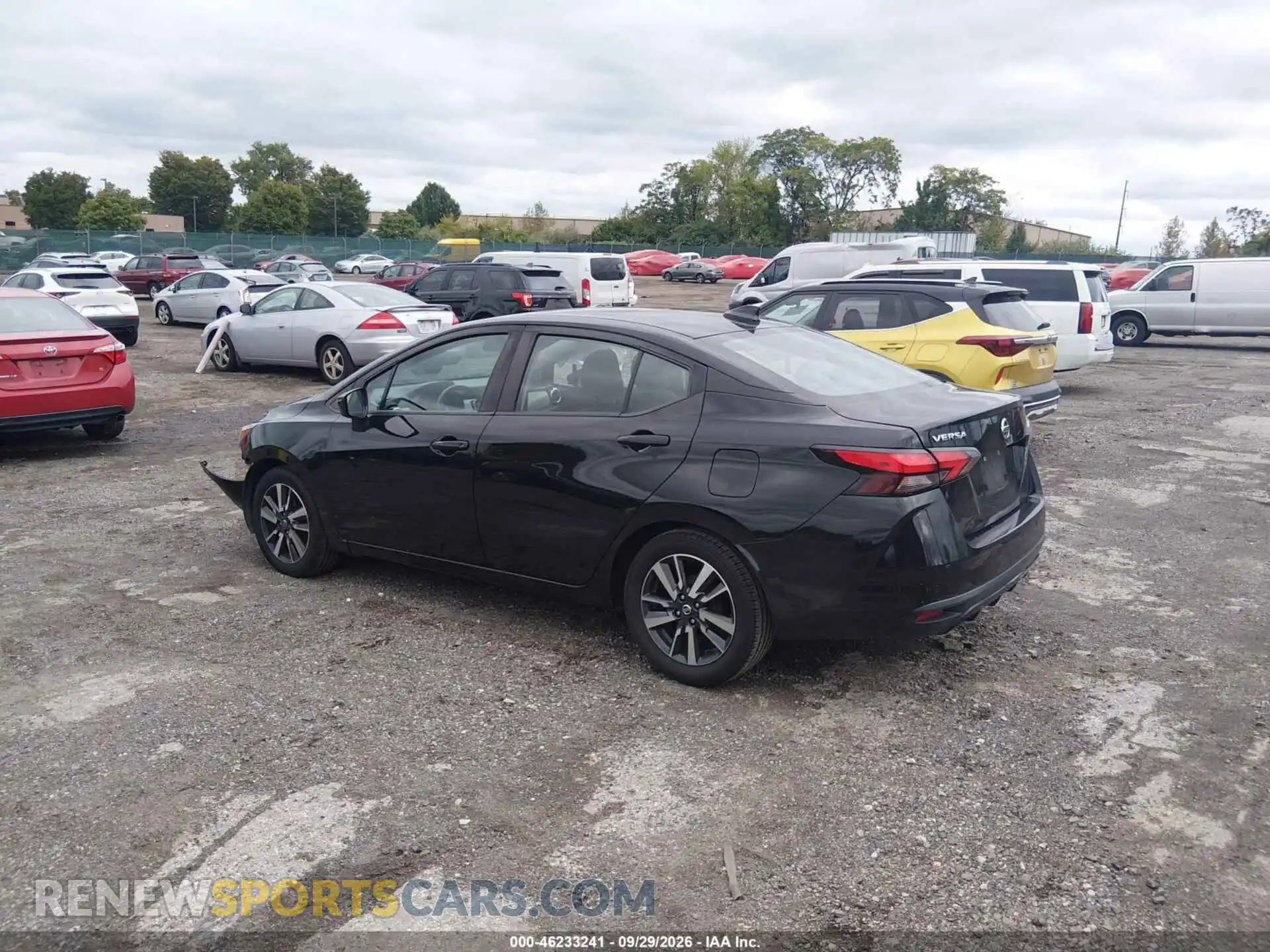 3 fotografías del automóvil dañado 3N1CN8EV3ML878499 NISSAN VERSA 2021