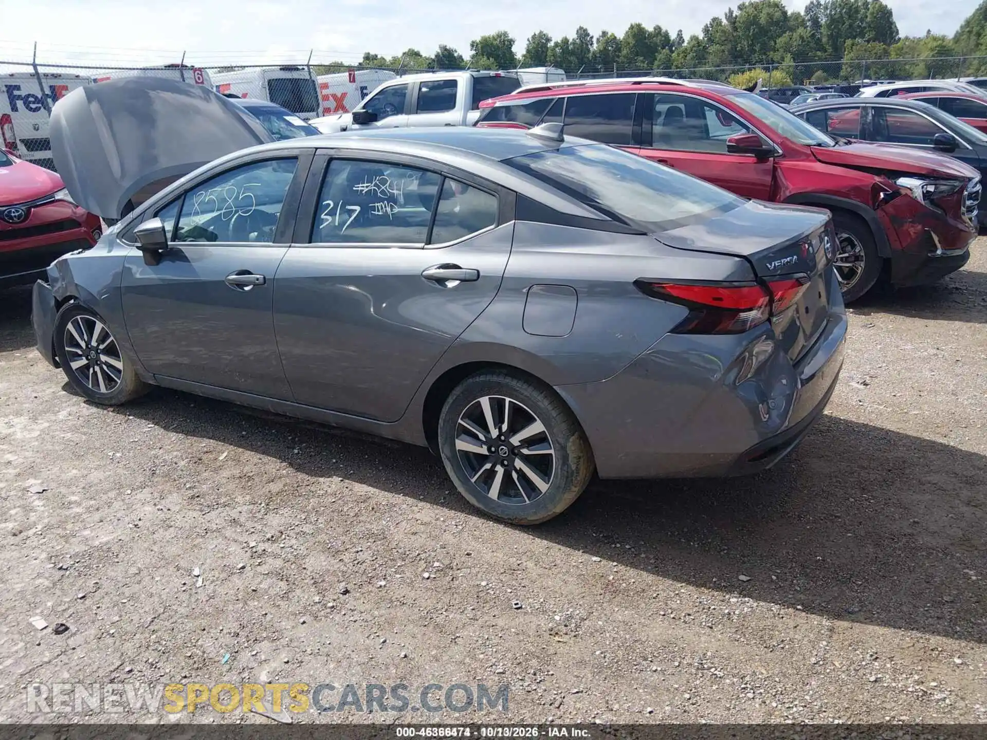 3 Photograph of a damaged car 3N1CN8EV3ML883654 NISSAN VERSA 2021