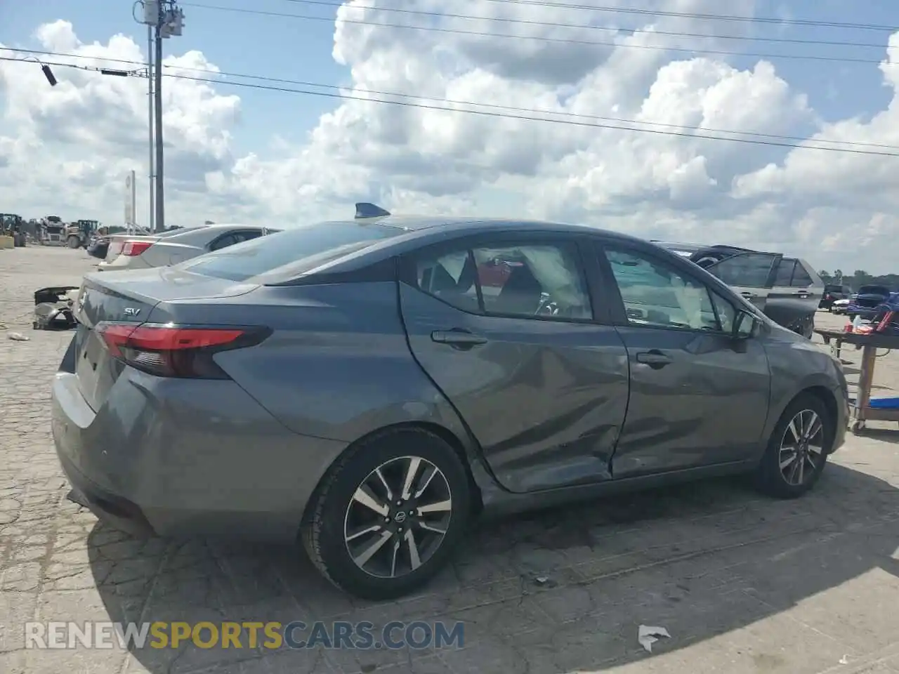 3 Photograph of a damaged car 3N1CN8EV3ML884948 NISSAN VERSA 2021
