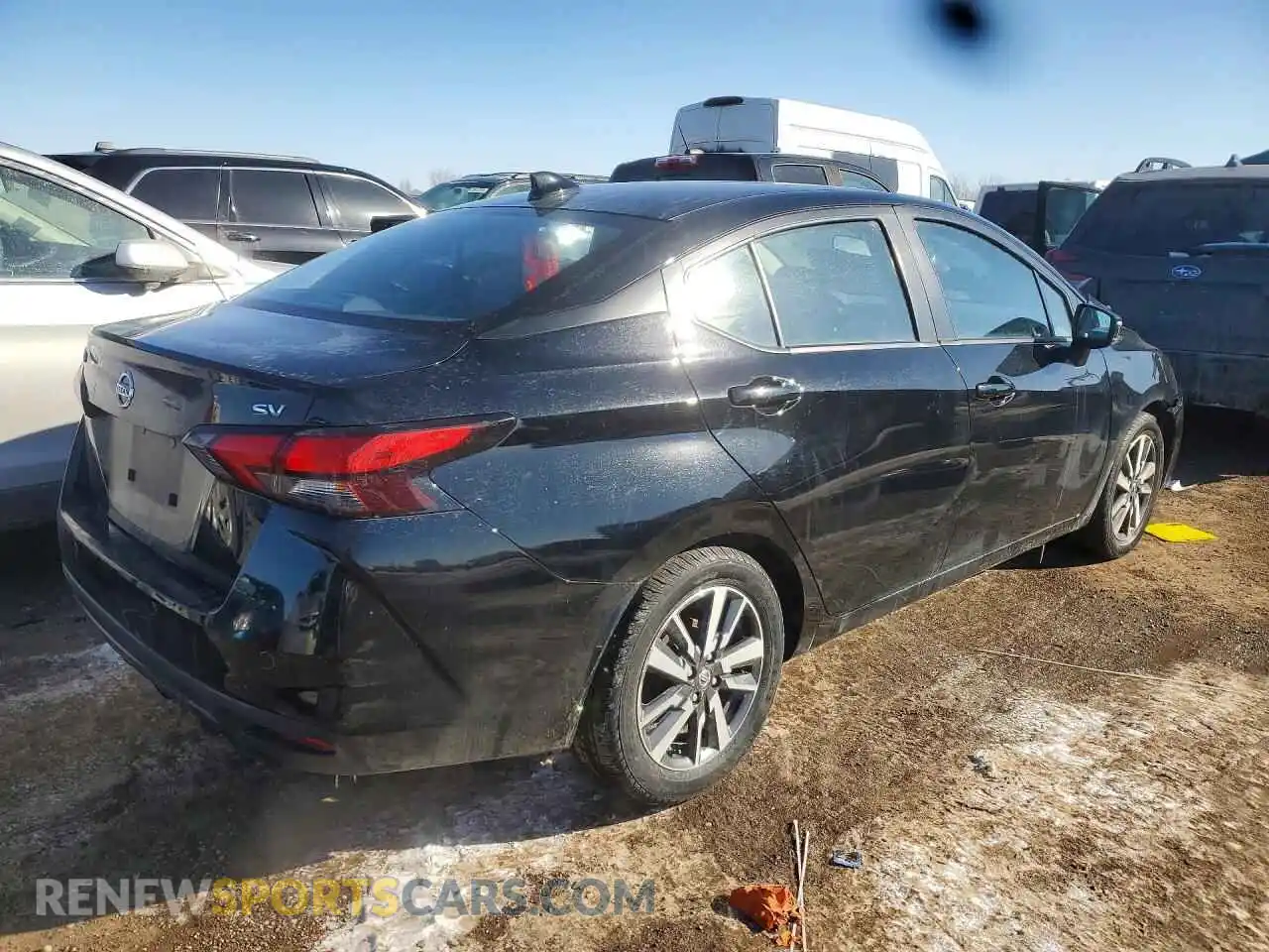 3 Photograph of a damaged car 3N1CN8EV3ML887963 NISSAN VERSA 2021