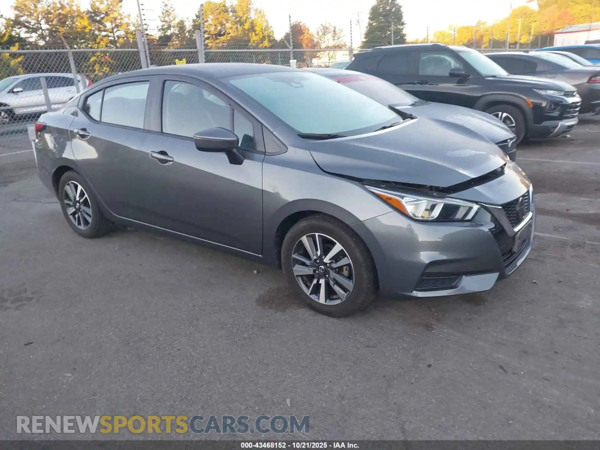 1 Photograph of a damaged car 3N1CN8EV3ML890829 NISSAN VERSA 2021