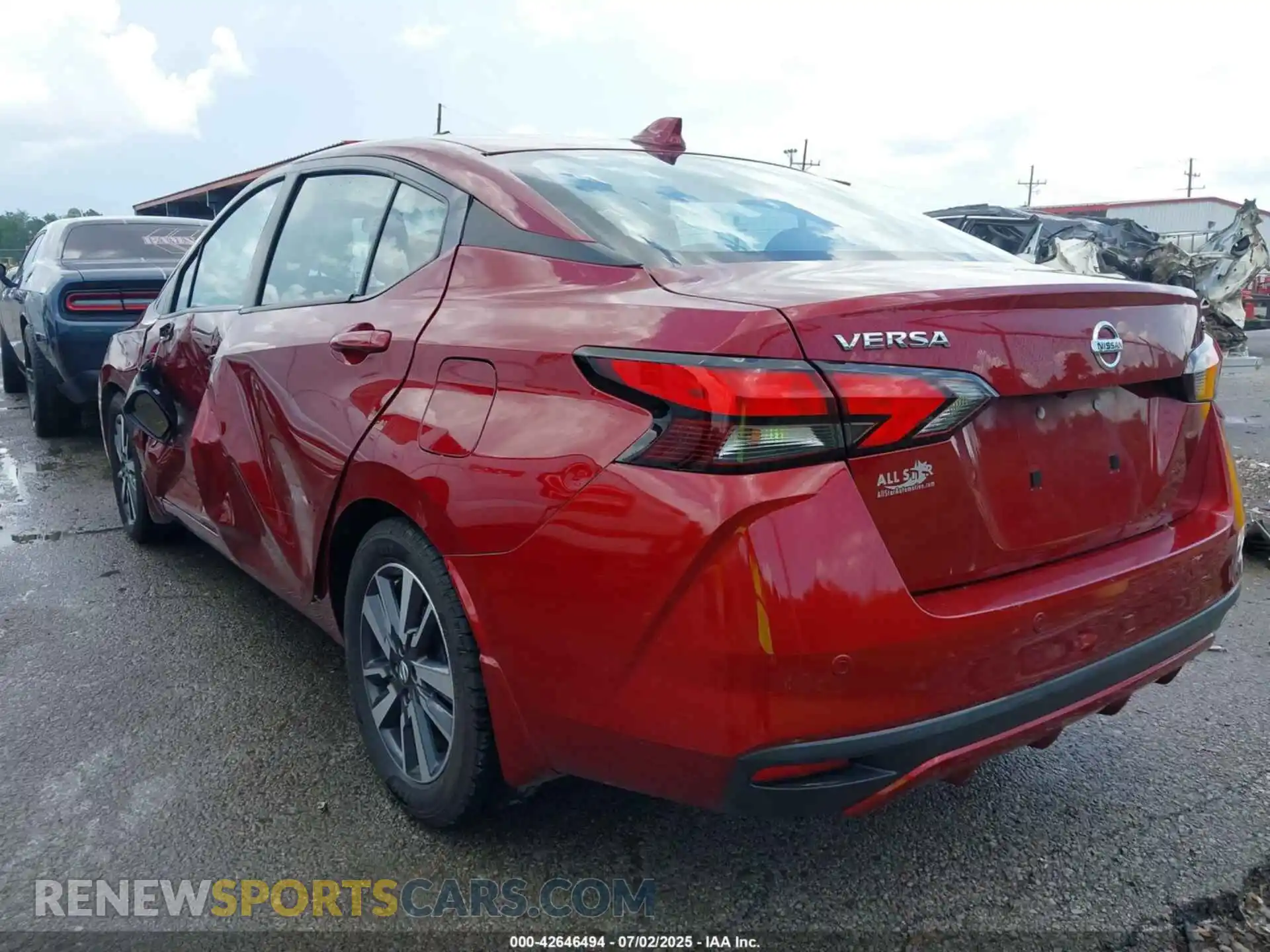 3 Photograph of a damaged car 3N1CN8EV3ML917141 NISSAN VERSA 2021