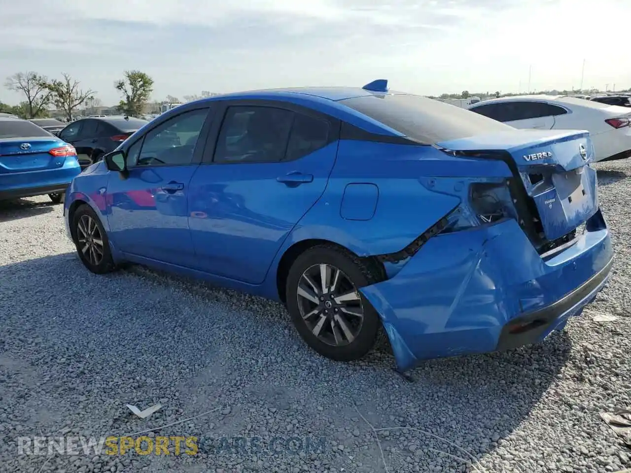 2 Photograph of a damaged car 3N1CN8EV3ML918824 NISSAN VERSA 2021