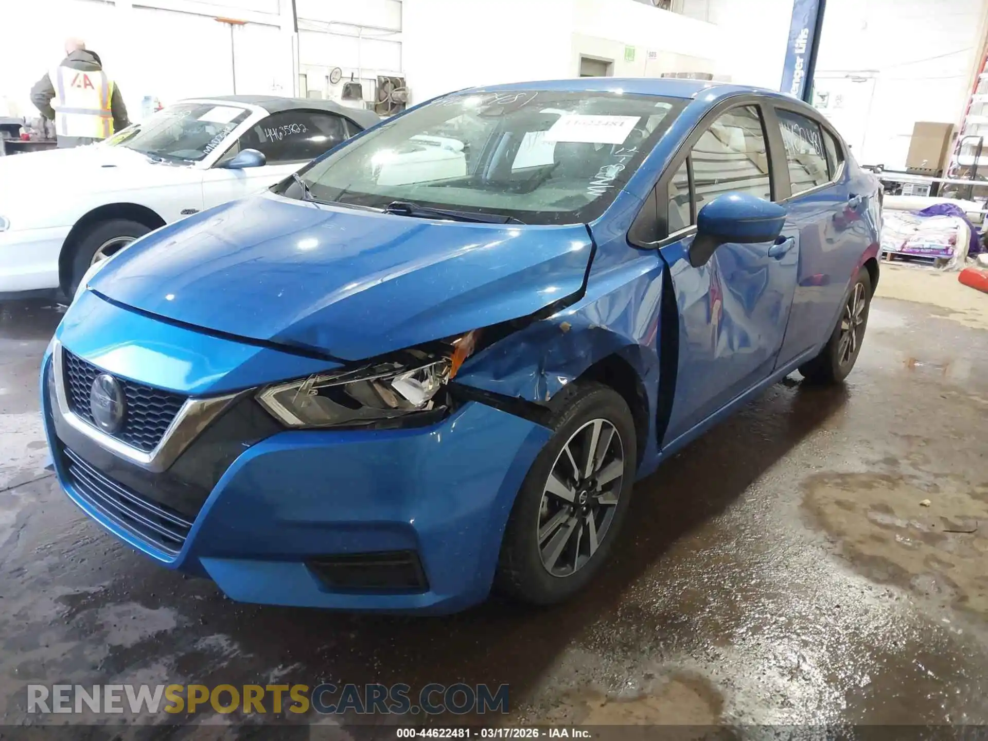 2 Photograph of a damaged car 3N1CN8EV4ML814973 NISSAN VERSA 2021