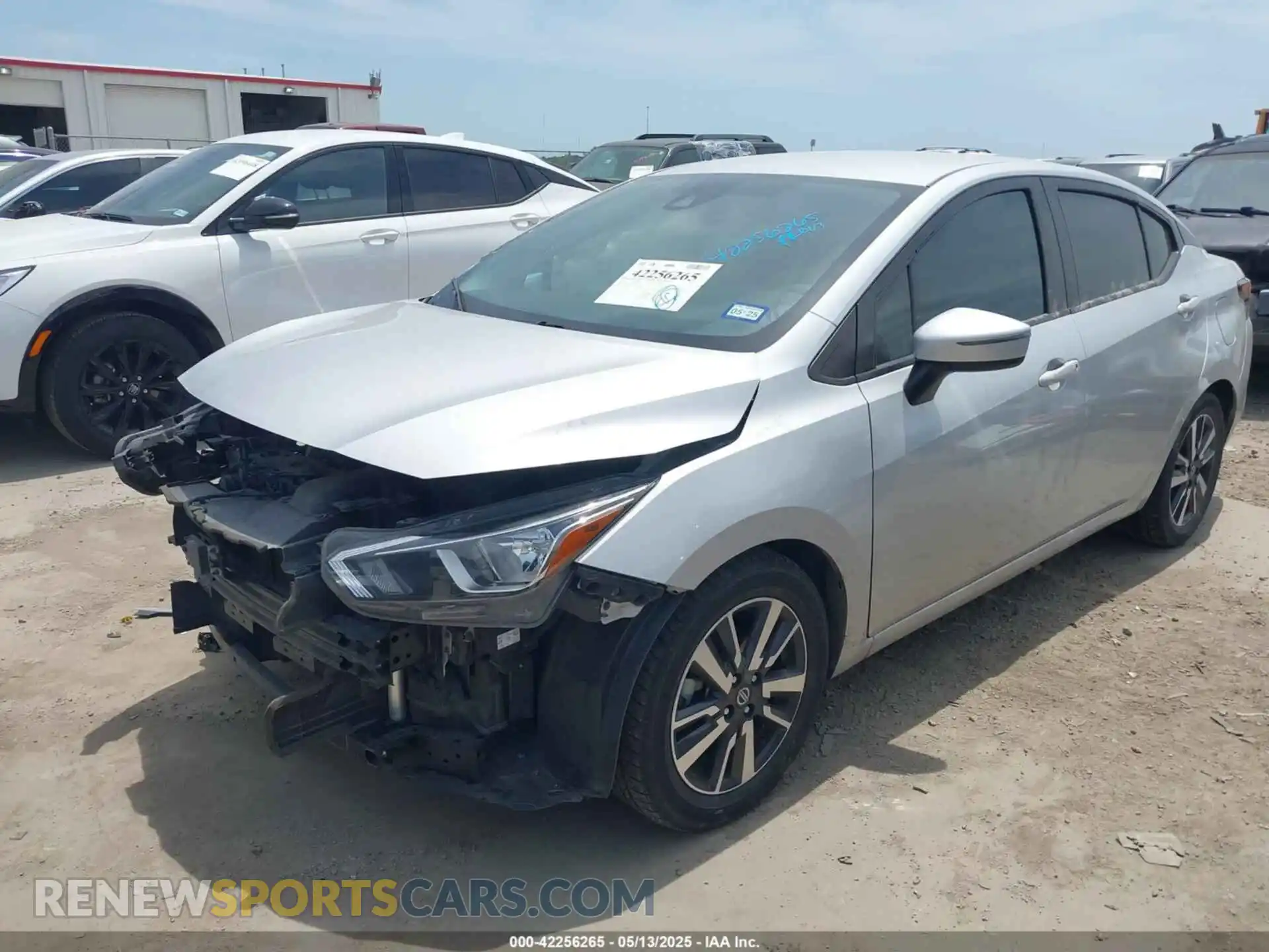 2 Photograph of a damaged car 3N1CN8EV4ML815301 NISSAN VERSA 2021