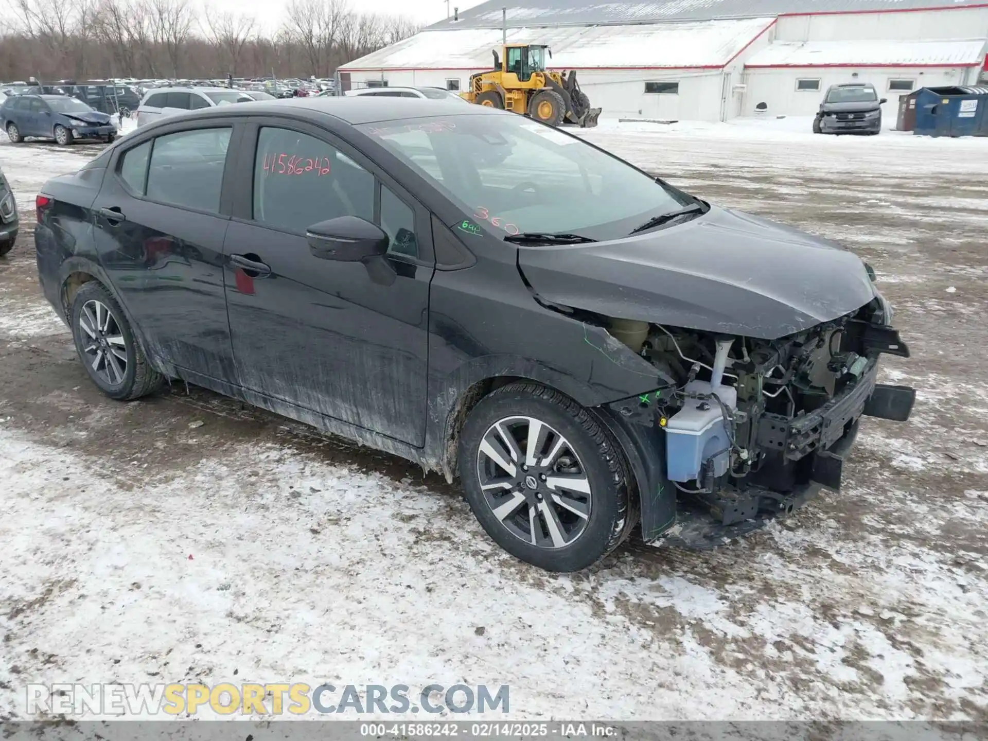 1 Photograph of a damaged car 3N1CN8EV4ML821650 NISSAN VERSA 2021