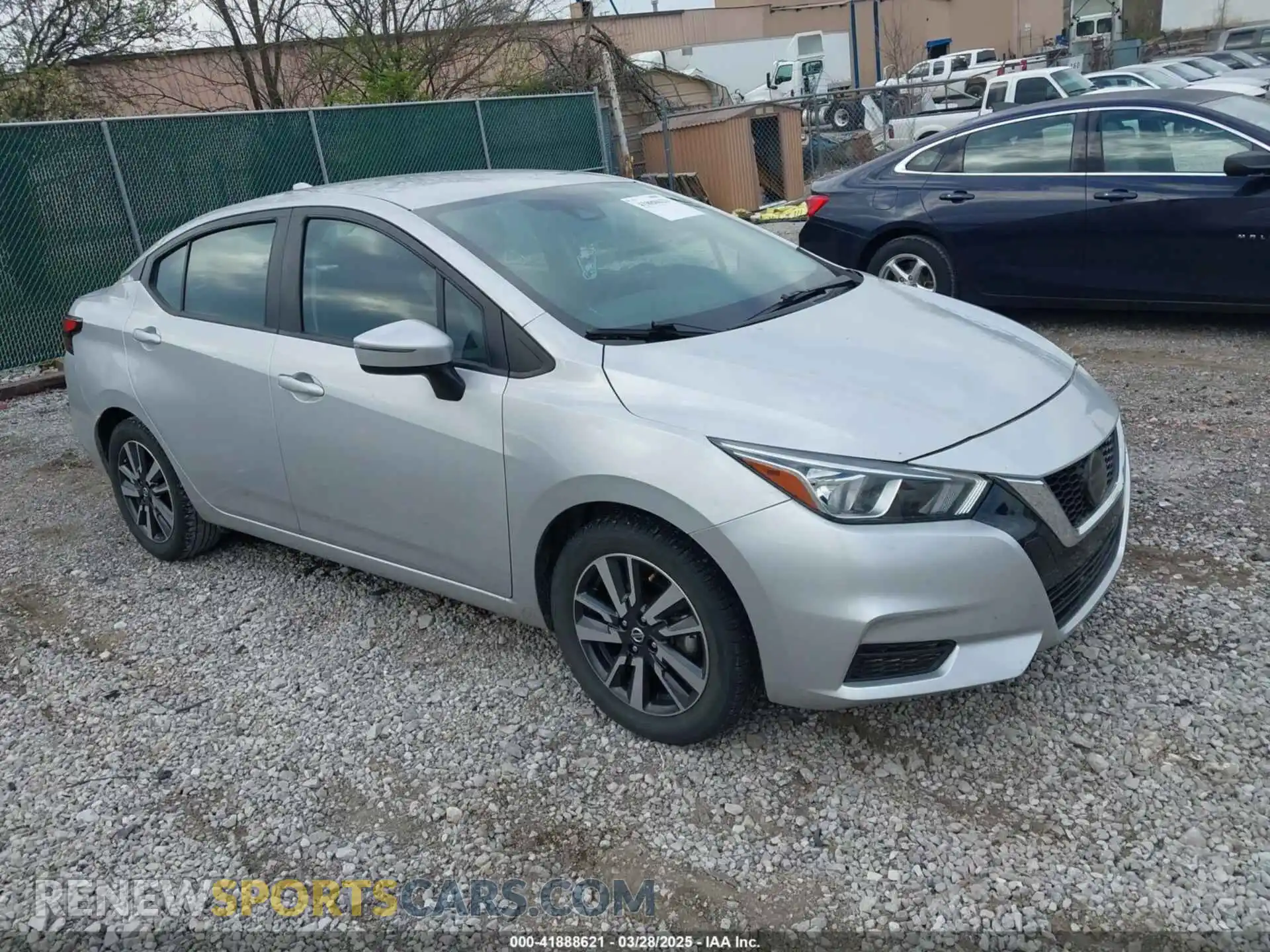 1 Photograph of a damaged car 3N1CN8EV4ML830686 NISSAN VERSA 2021