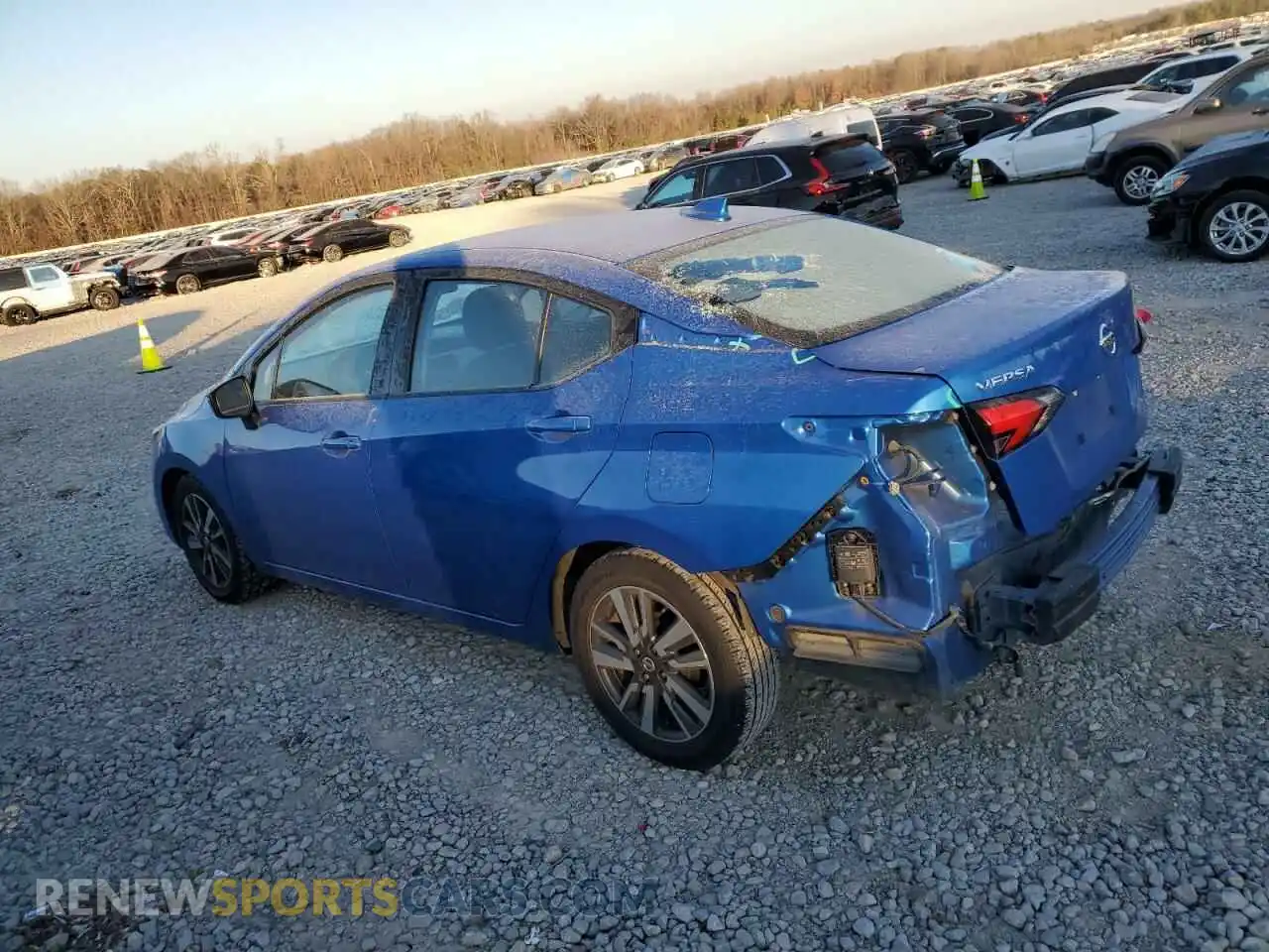 2 Photograph of a damaged car 3N1CN8EV4ML832230 NISSAN VERSA 2021
