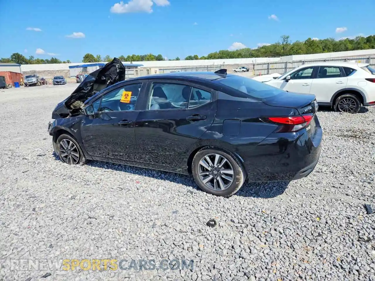 2 Photograph of a damaged car 3N1CN8EV4ML833961 NISSAN VERSA 2021