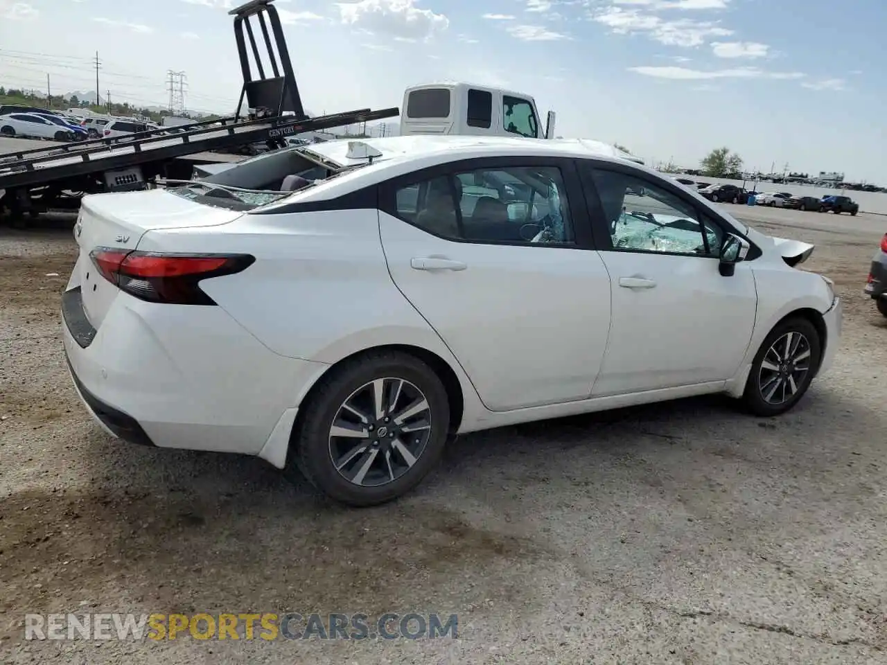 3 Photograph of a damaged car 3N1CN8EV4ML846158 NISSAN VERSA 2021