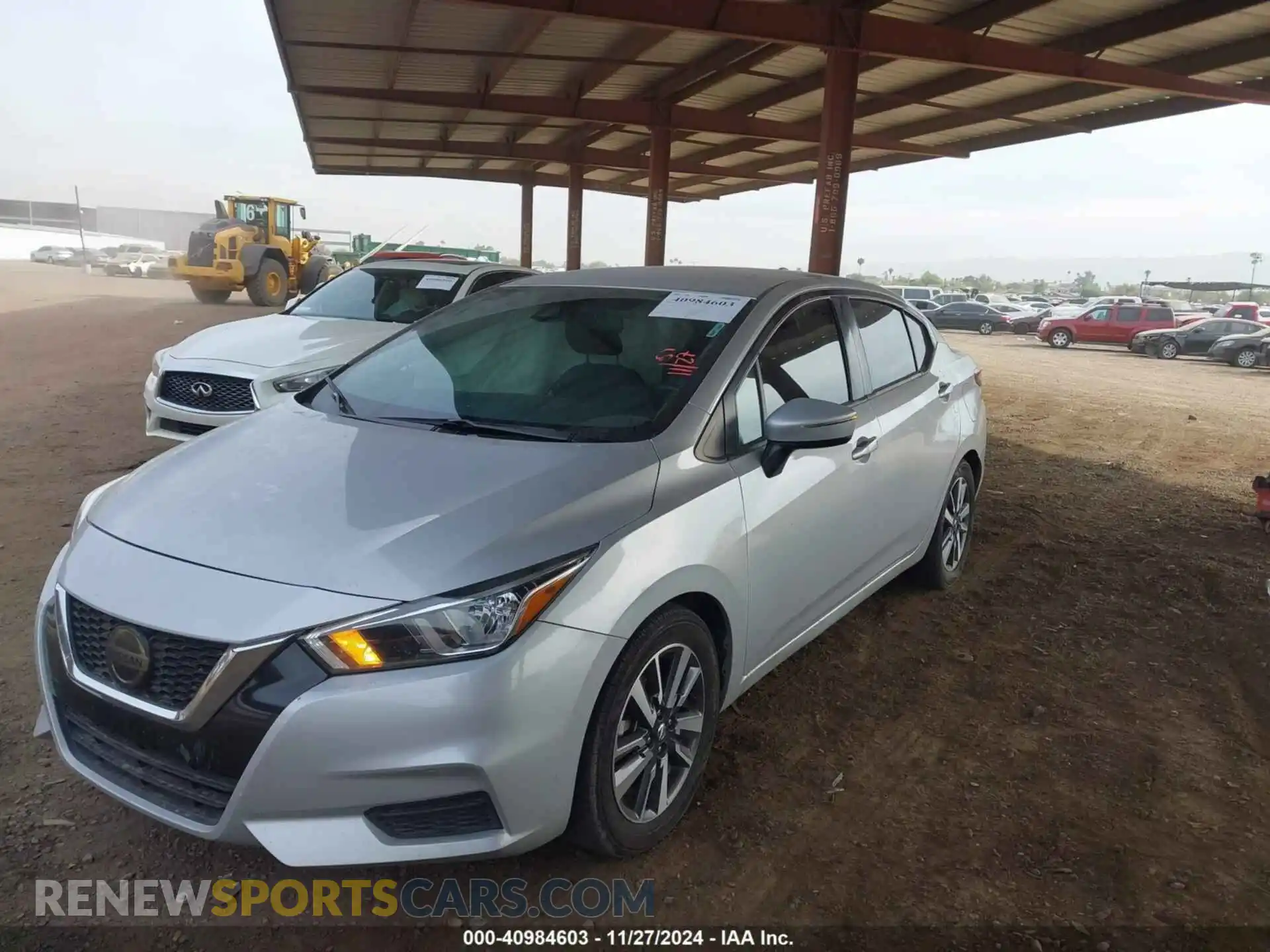 2 Photograph of a damaged car 3N1CN8EV4ML846404 NISSAN VERSA 2021