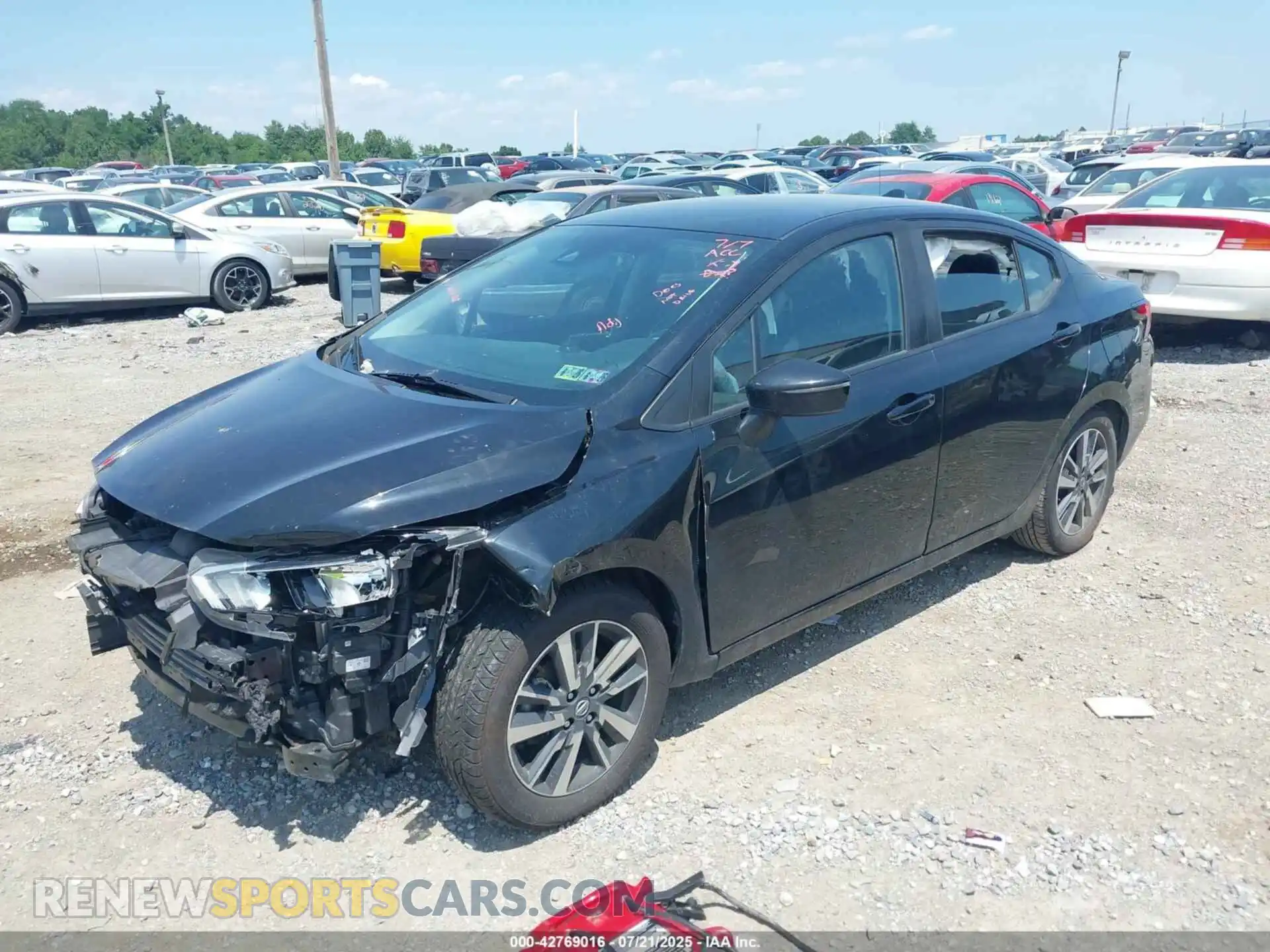 2 Фотография поврежденного автомобиля 3N1CN8EV4ML851702 NISSAN VERSA 2021