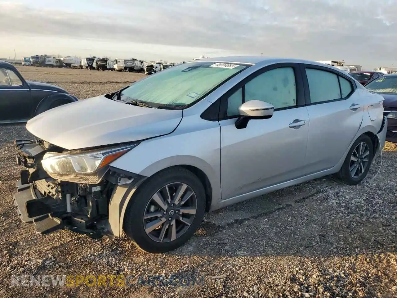 1 Photograph of a damaged car 3N1CN8EV4ML854972 NISSAN VERSA 2021