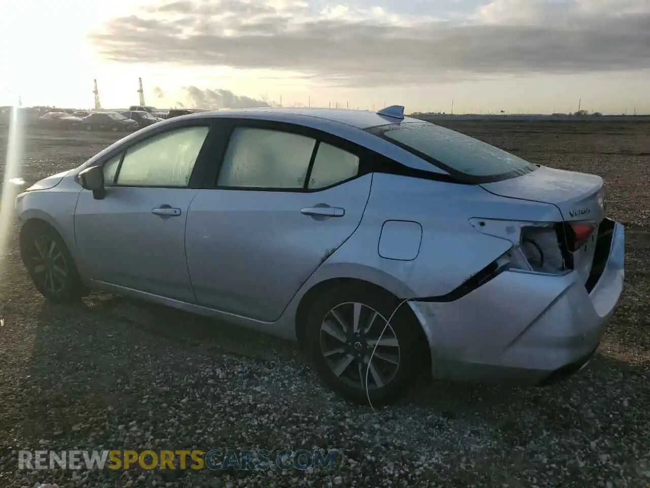 2 Photograph of a damaged car 3N1CN8EV4ML854972 NISSAN VERSA 2021