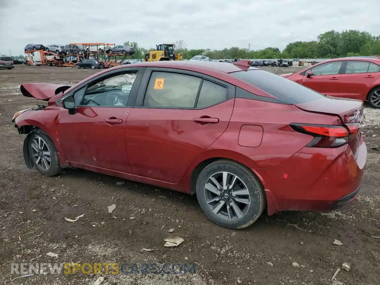 2 Photograph of a damaged car 3N1CN8EV4ML856575 NISSAN VERSA 2021