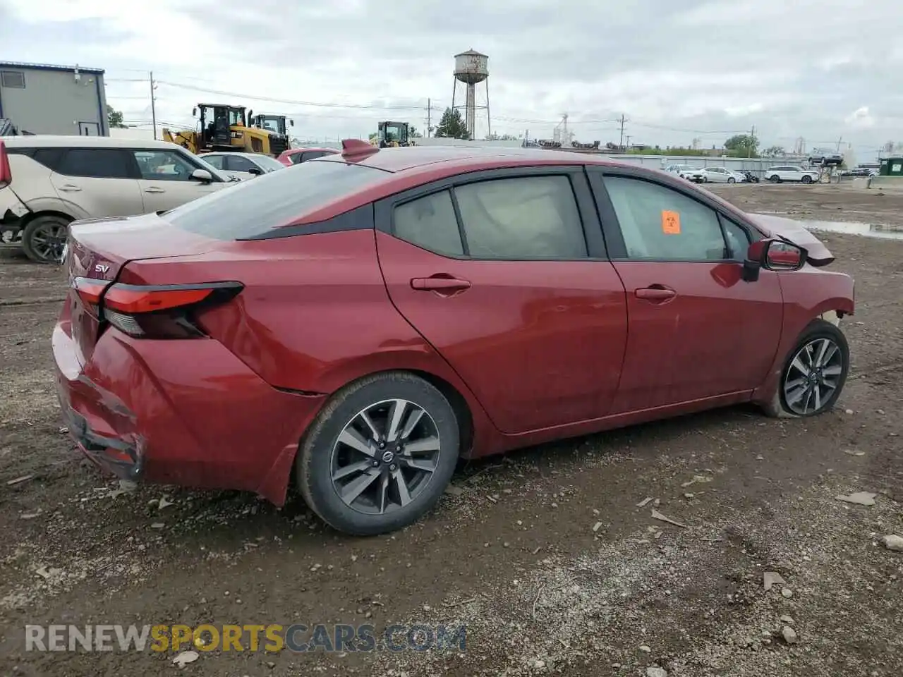 3 Photograph of a damaged car 3N1CN8EV4ML856575 NISSAN VERSA 2021