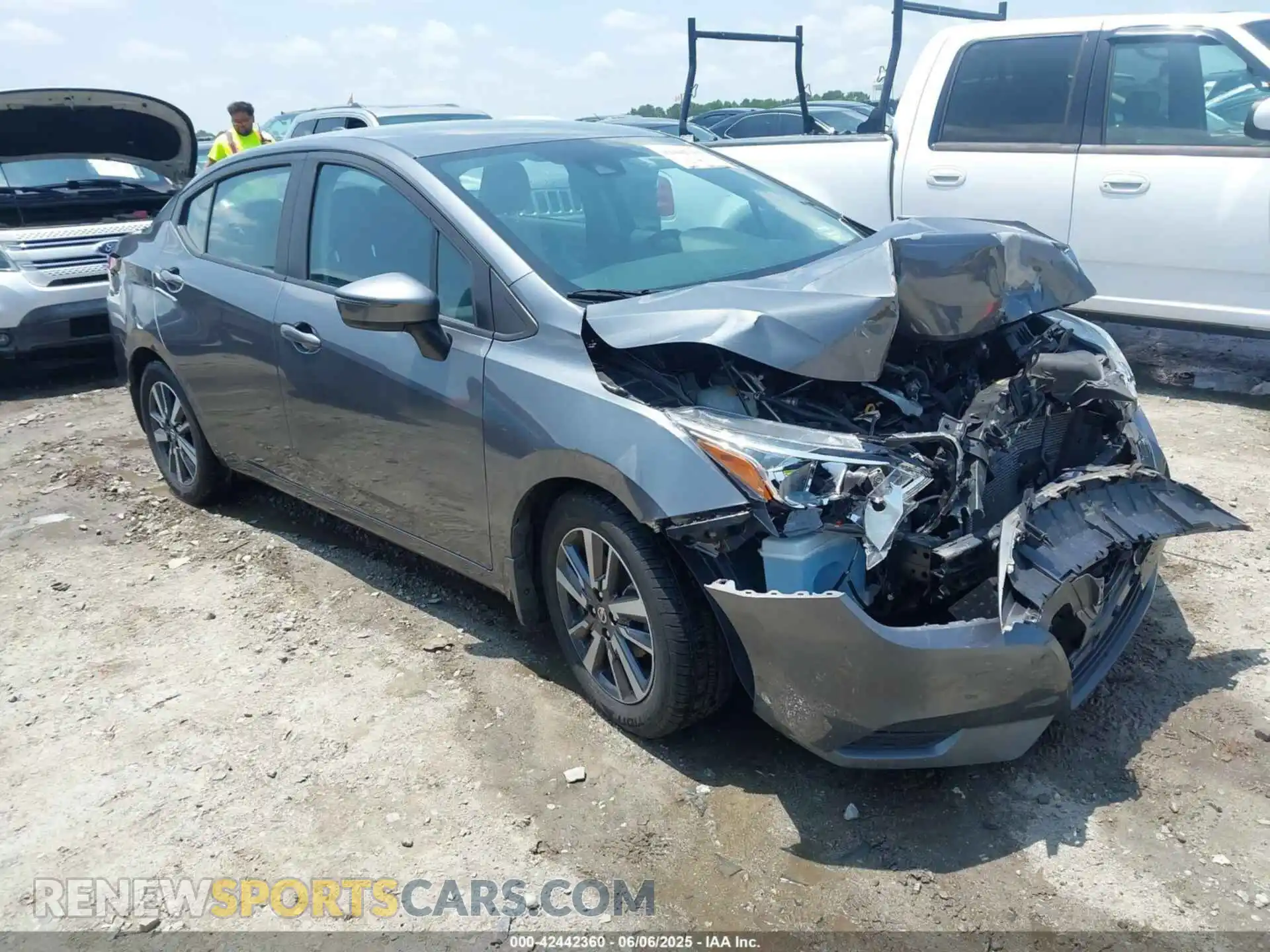 1 fotografías del automóvil dañado 3N1CN8EV4ML860108 NISSAN VERSA 2021