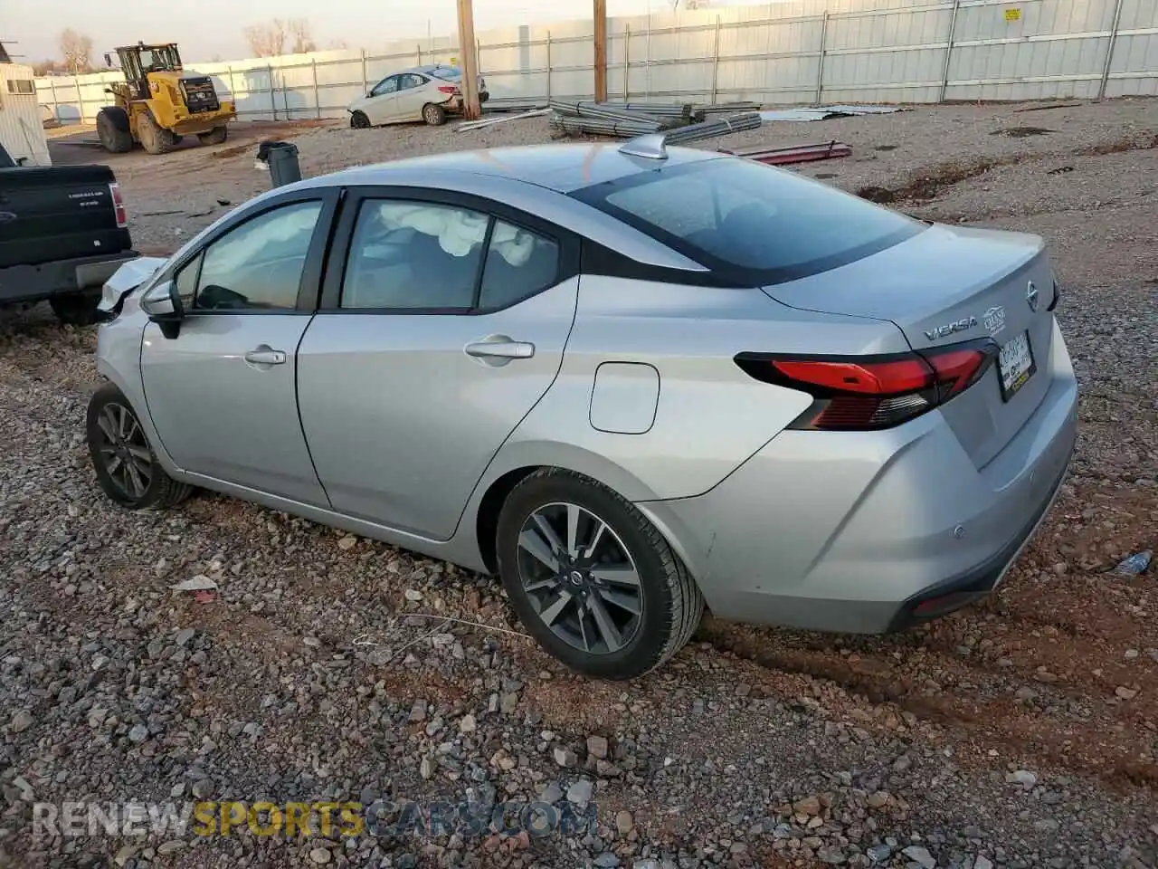 2 Photograph of a damaged car 3N1CN8EV4ML864613 NISSAN VERSA 2021