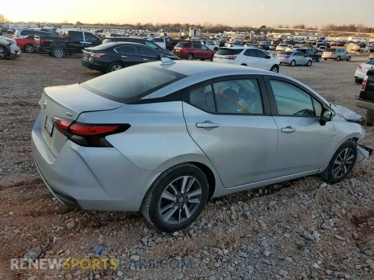 3 Photograph of a damaged car 3N1CN8EV4ML864613 NISSAN VERSA 2021