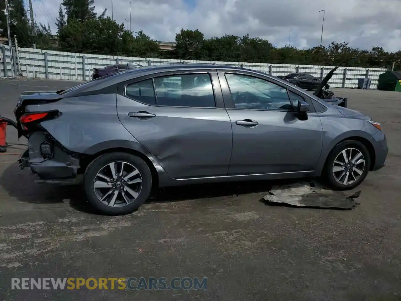 3 Photograph of a damaged car 3N1CN8EV4ML866488 NISSAN VERSA 2021