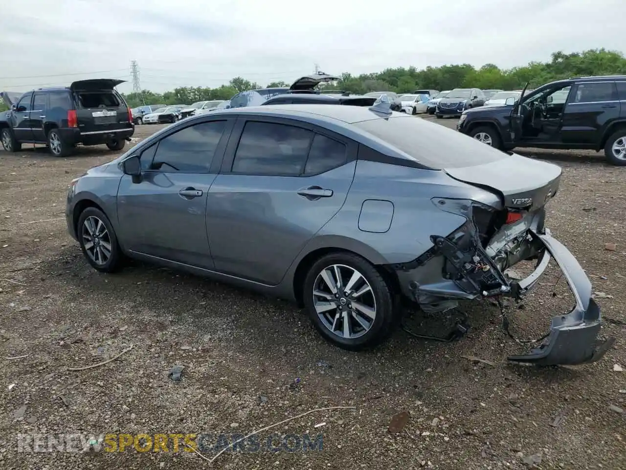 2 Photograph of a damaged car 3N1CN8EV4ML867656 NISSAN VERSA 2021