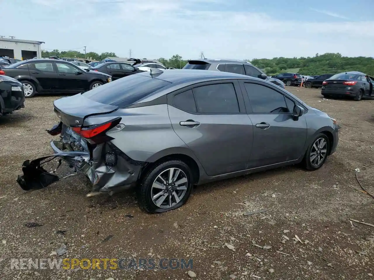 3 Photograph of a damaged car 3N1CN8EV4ML867656 NISSAN VERSA 2021