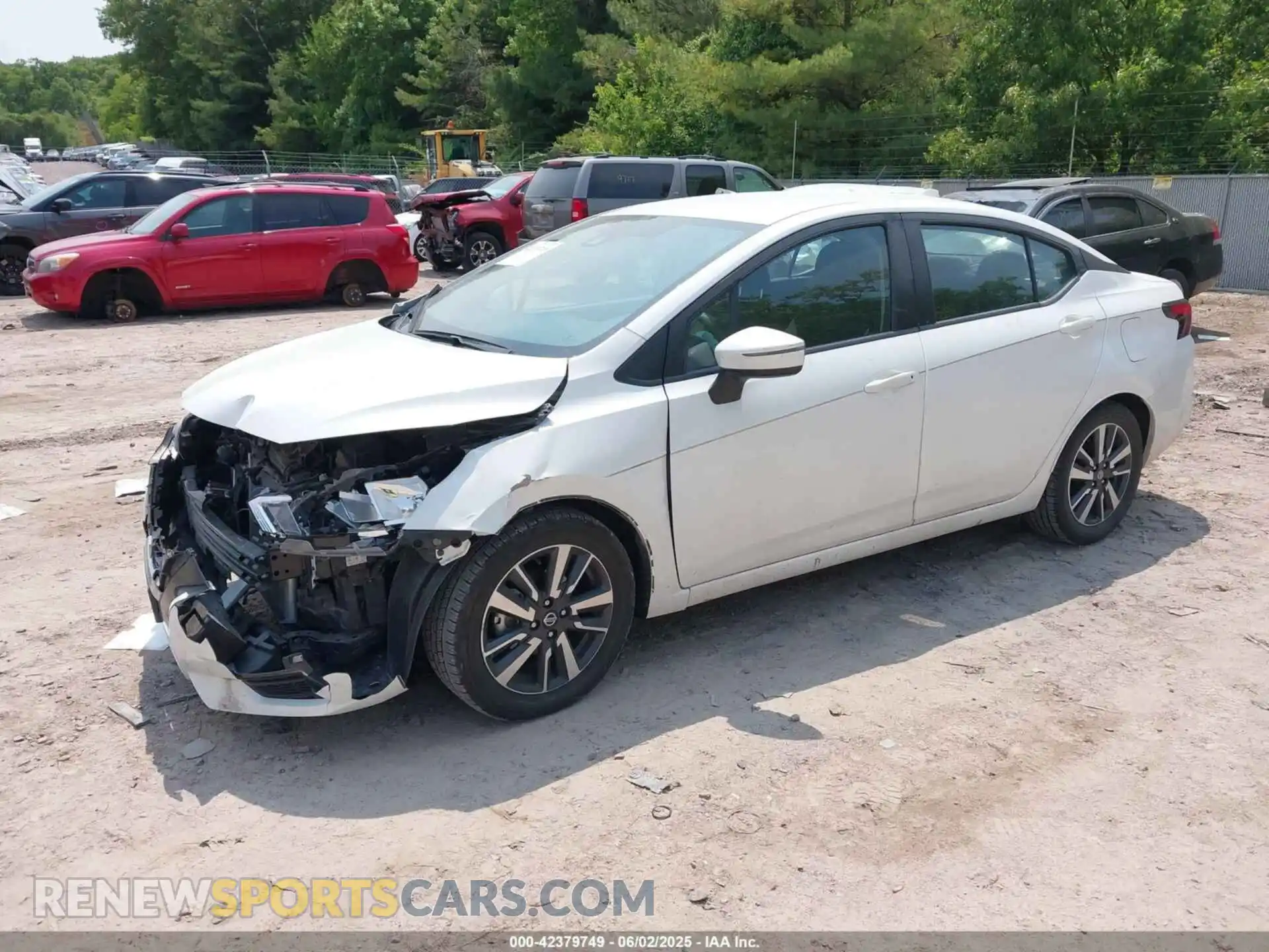 2 Photograph of a damaged car 3N1CN8EV4ML869603 NISSAN VERSA 2021