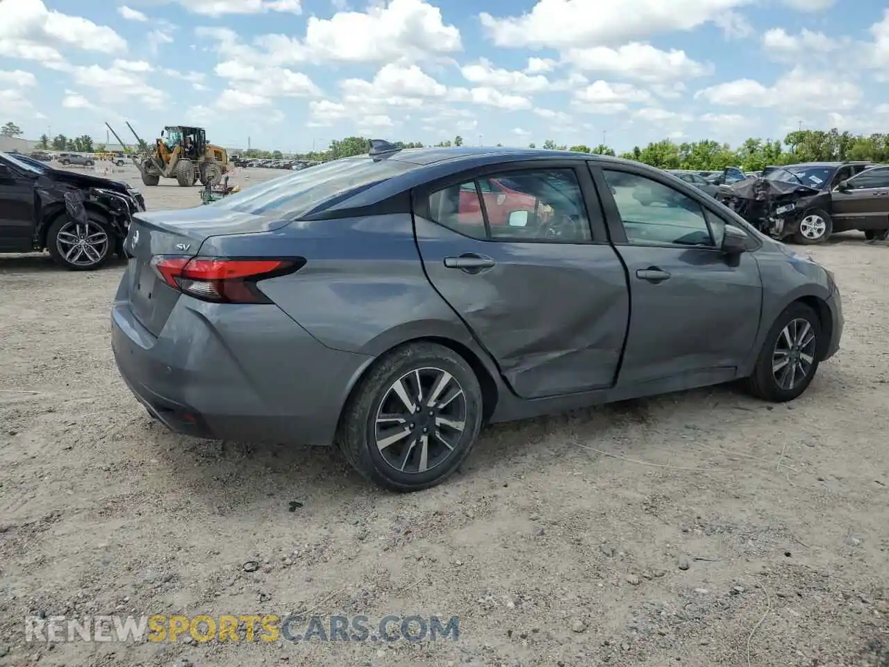 3 Photograph of a damaged car 3N1CN8EV4ML871061 NISSAN VERSA 2021