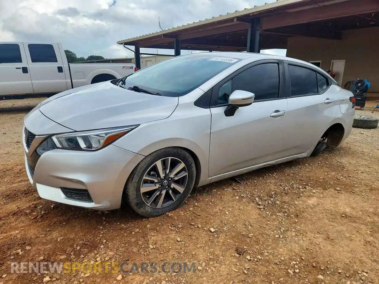 1 Photograph of a damaged car 3N1CN8EV4ML872940 NISSAN VERSA 2021