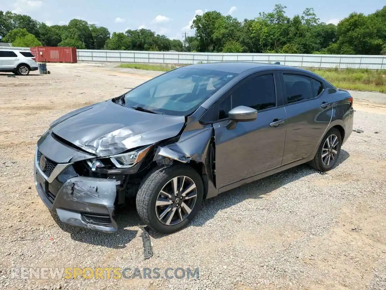 1 Photograph of a damaged car 3N1CN8EV4ML876308 NISSAN VERSA 2021