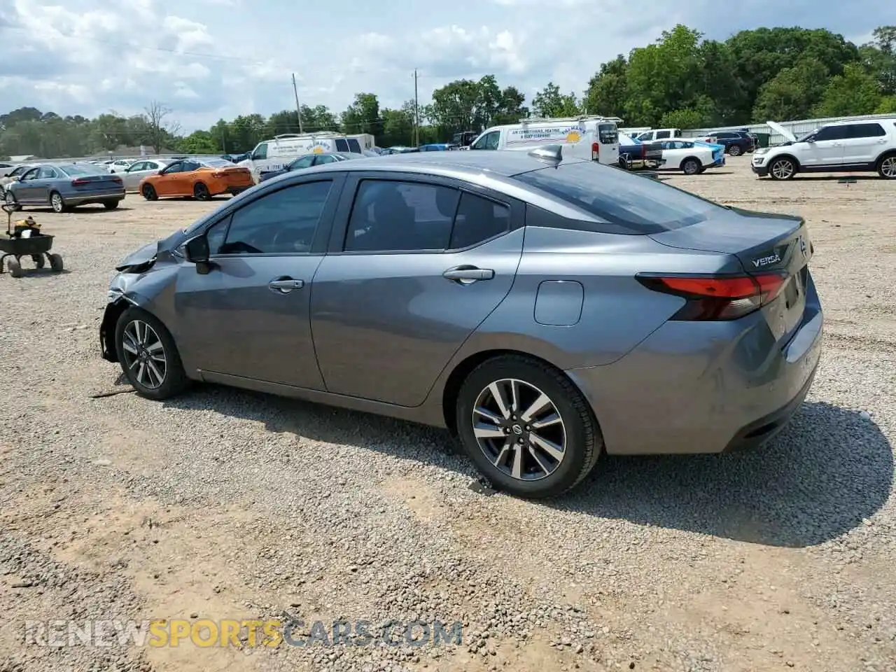 2 Photograph of a damaged car 3N1CN8EV4ML876308 NISSAN VERSA 2021