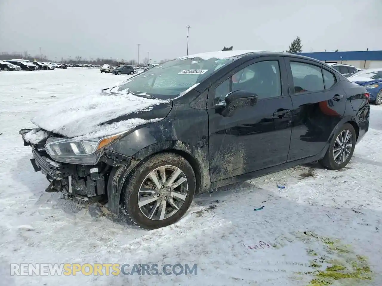 1 fotografías del automóvil dañado 3N1CN8EV4ML876888 NISSAN VERSA 2021