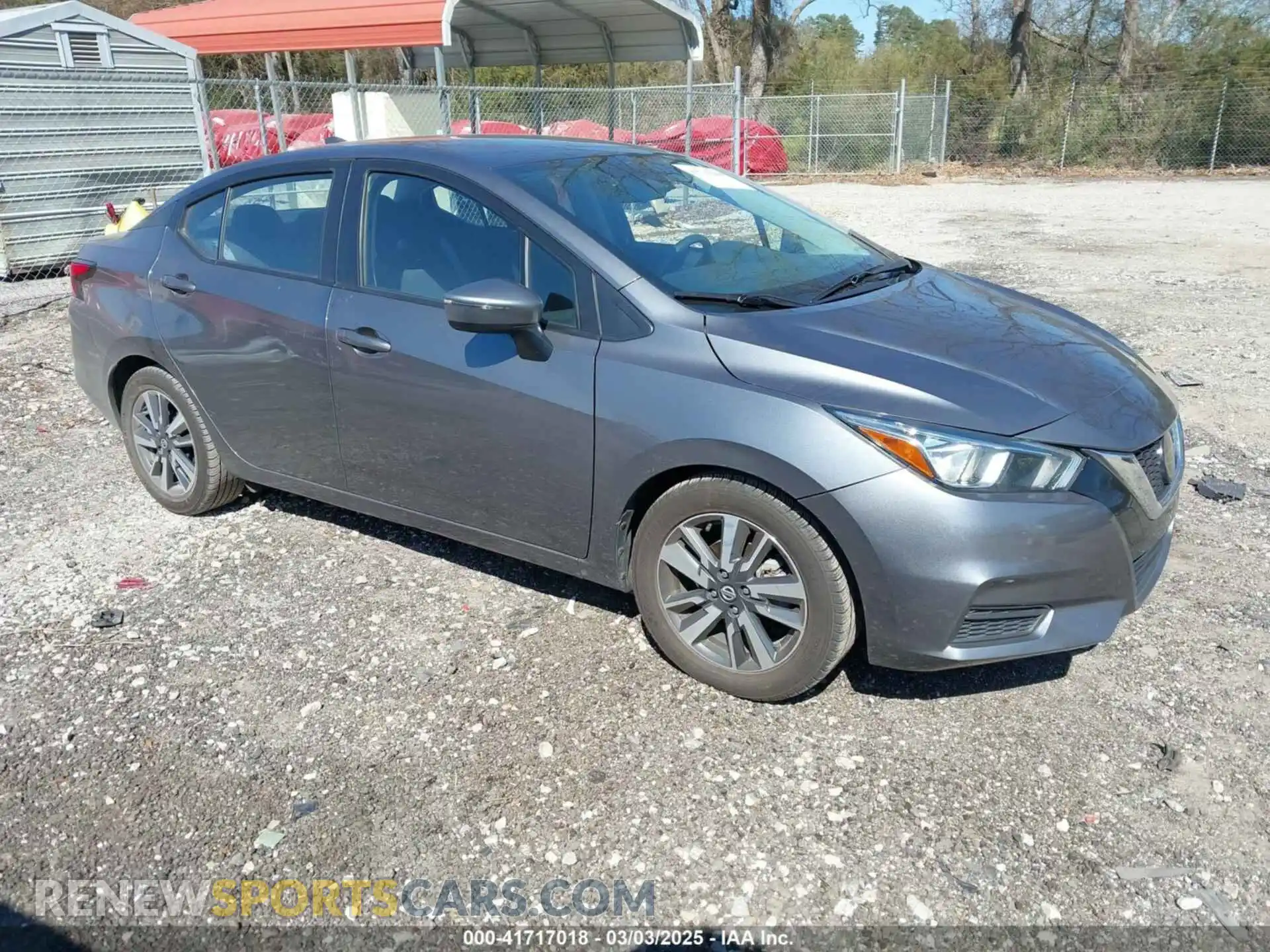1 Photograph of a damaged car 3N1CN8EV4ML885218 NISSAN VERSA 2021