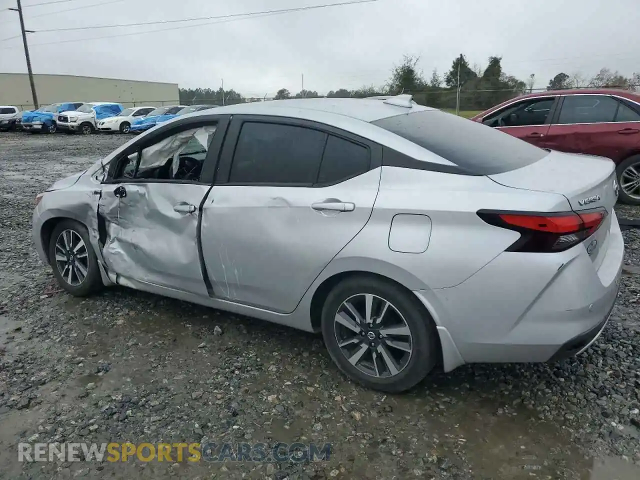 2 Photograph of a damaged car 3N1CN8EV4ML917942 NISSAN VERSA 2021