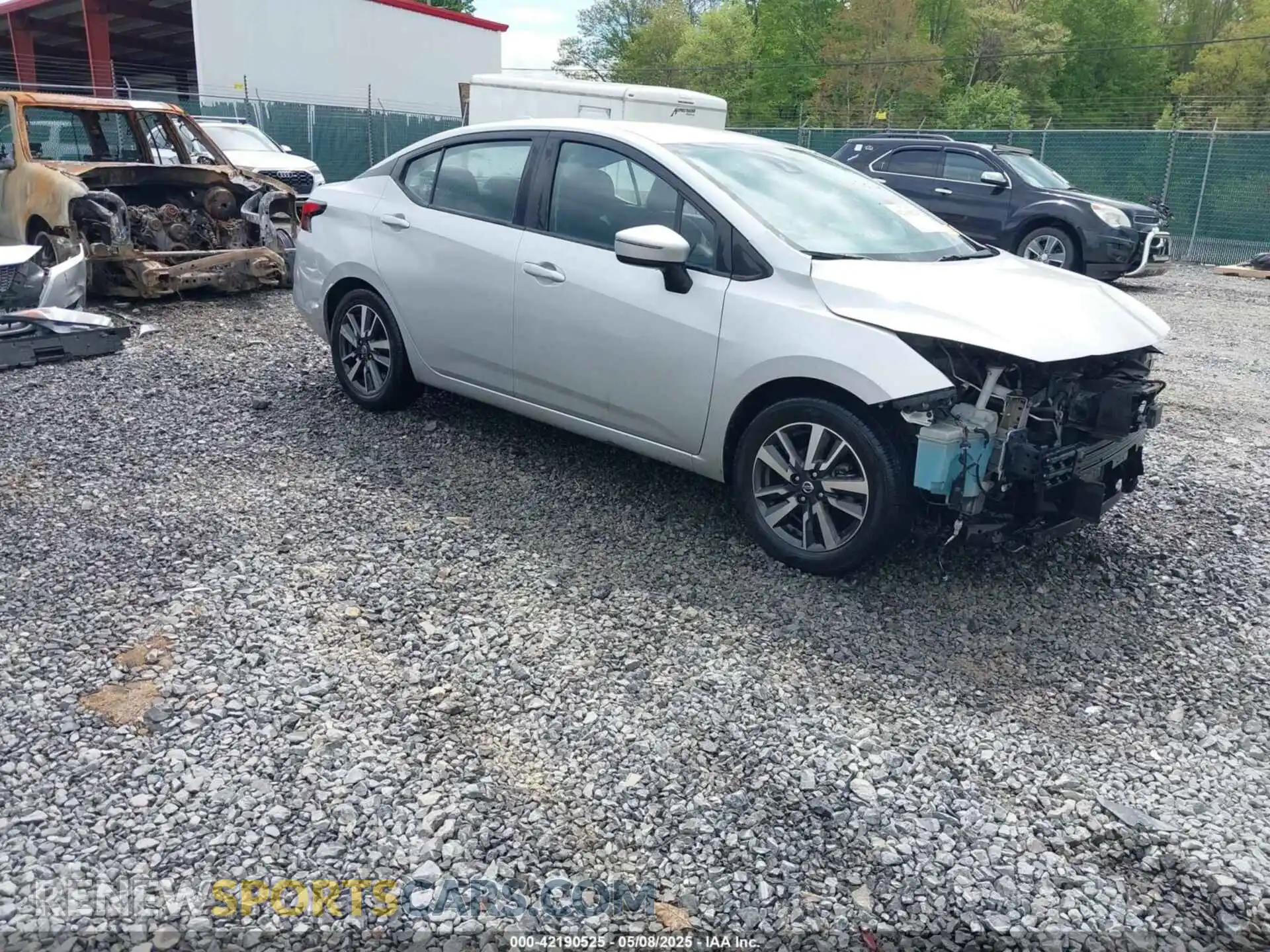1 Photograph of a damaged car 3N1CN8EV5ML809524 NISSAN VERSA 2021