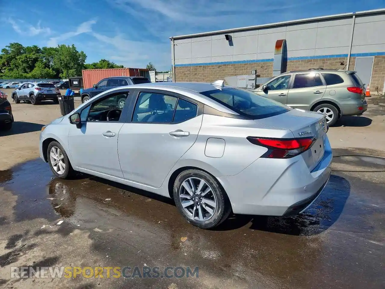 2 Photograph of a damaged car 3N1CN8EV5ML812441 NISSAN VERSA 2021