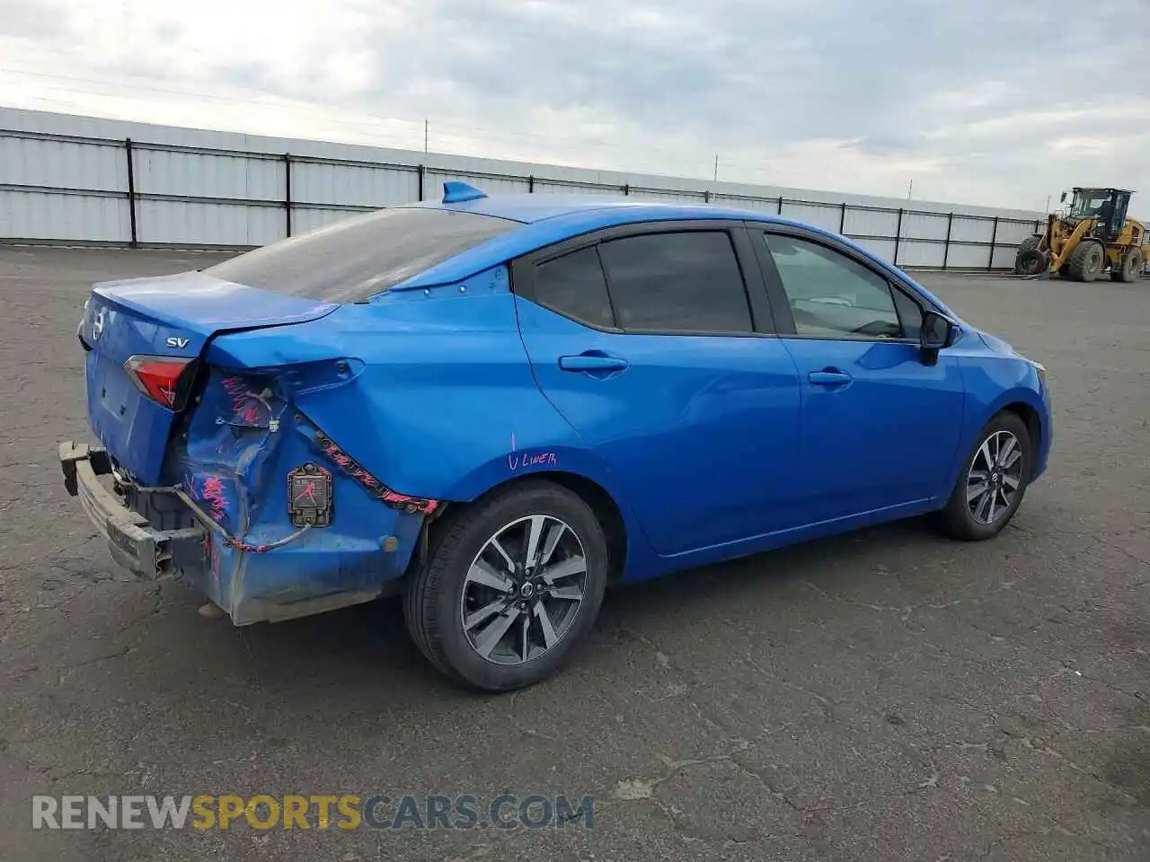 3 Photograph of a damaged car 3N1CN8EV5ML826095 NISSAN VERSA 2021