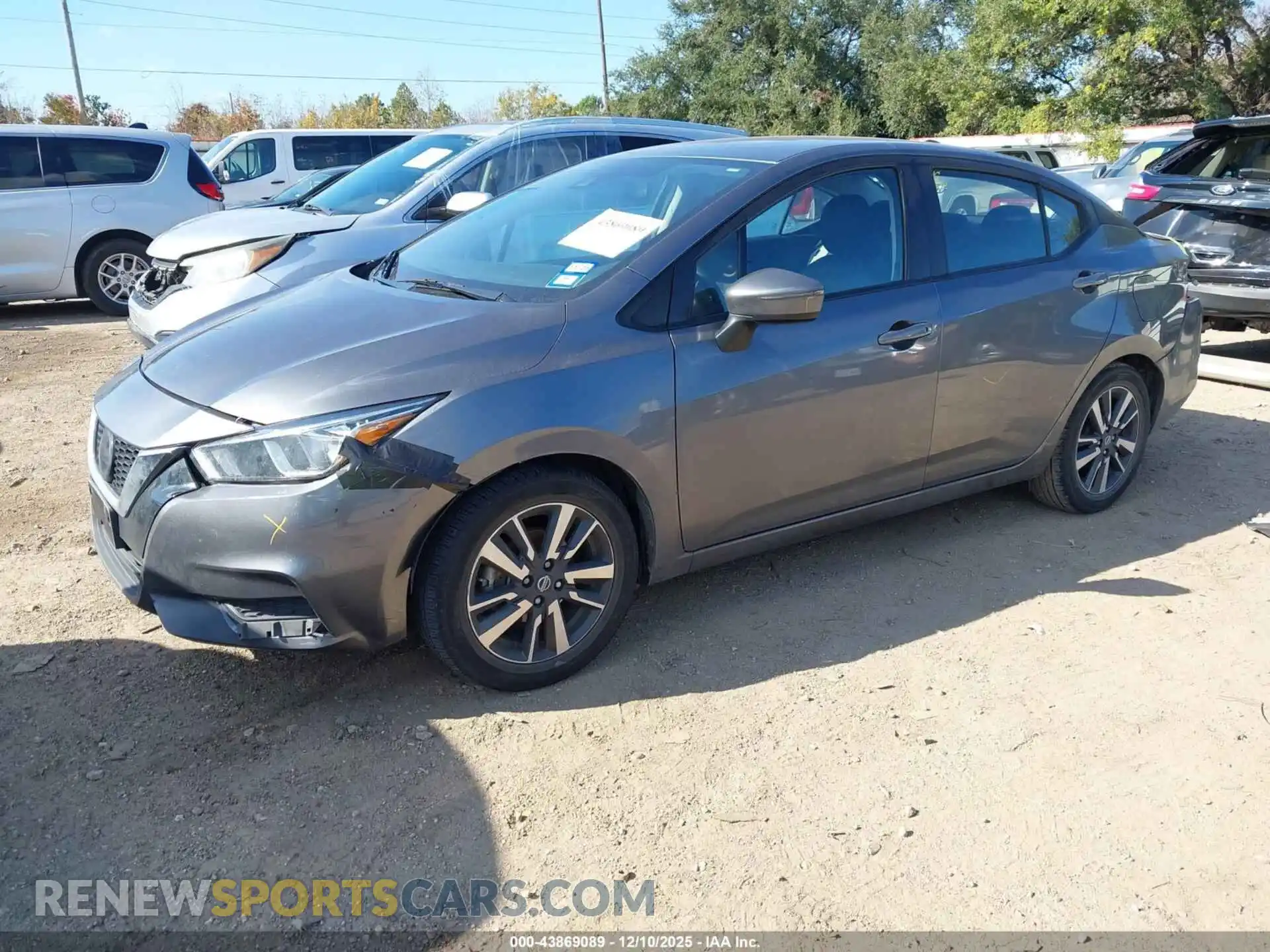 2 Photograph of a damaged car 3N1CN8EV5ML829322 NISSAN VERSA 2021