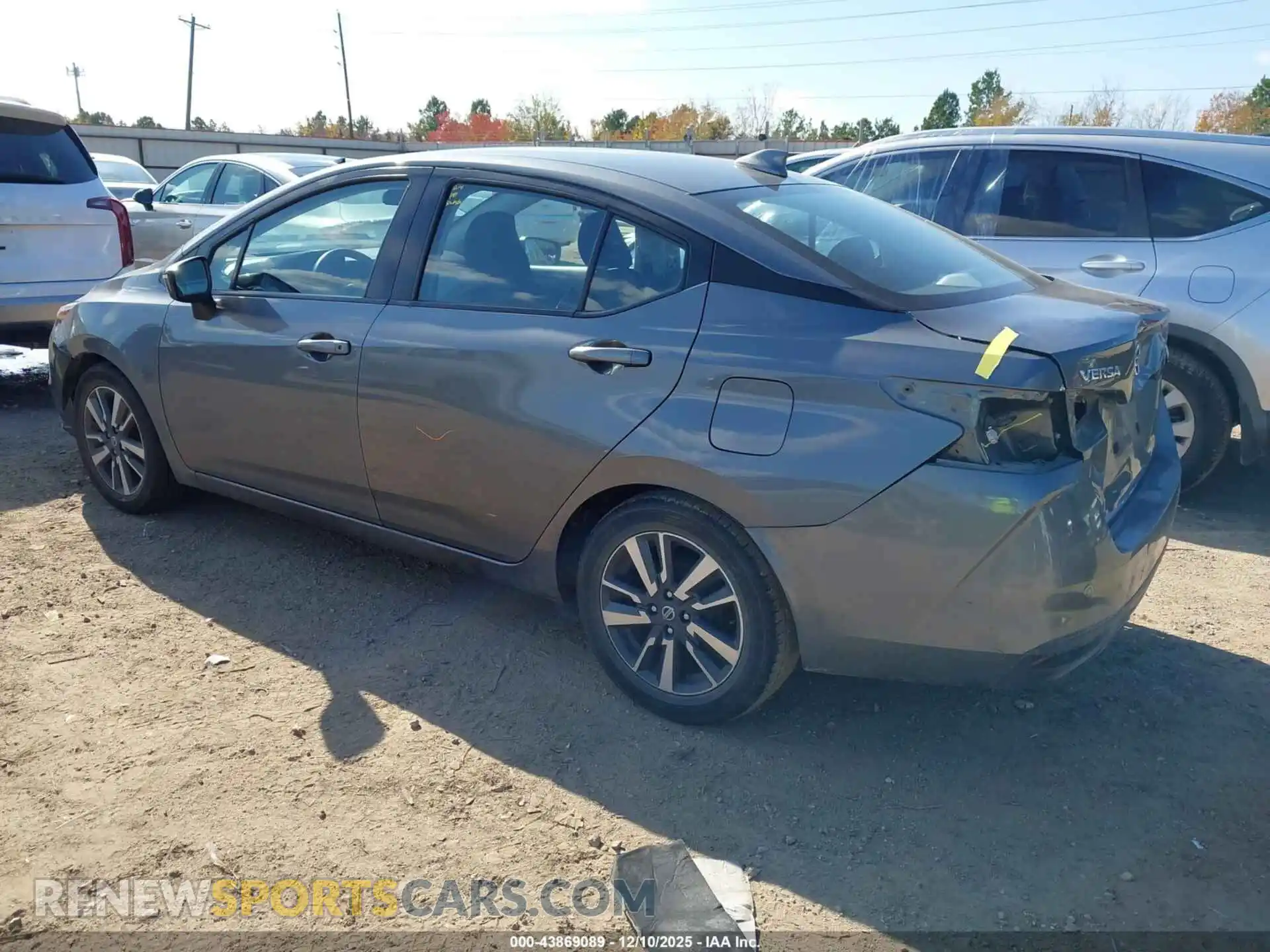 3 Photograph of a damaged car 3N1CN8EV5ML829322 NISSAN VERSA 2021