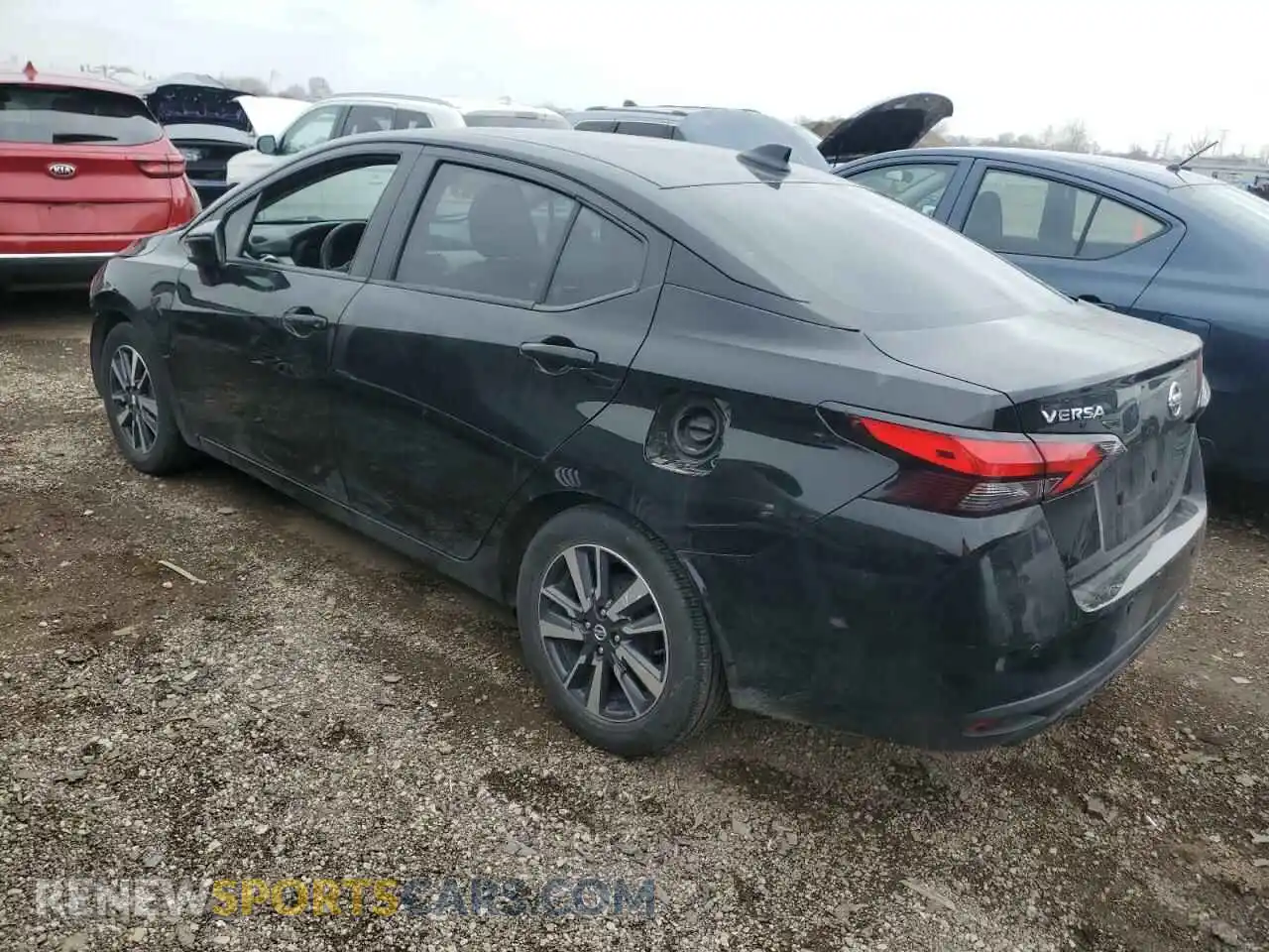 2 Photograph of a damaged car 3N1CN8EV5ML832186 NISSAN VERSA 2021