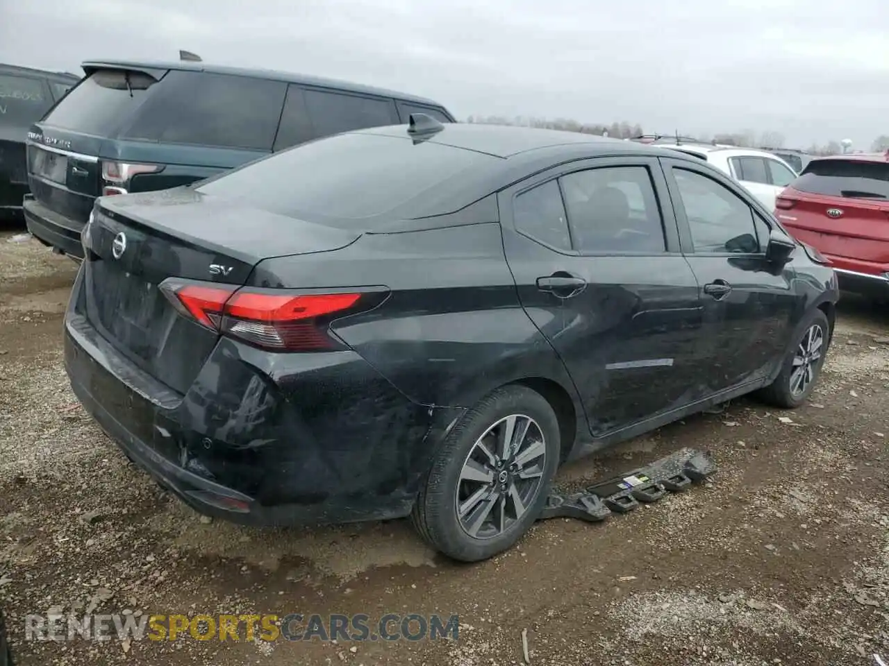 3 Photograph of a damaged car 3N1CN8EV5ML832186 NISSAN VERSA 2021
