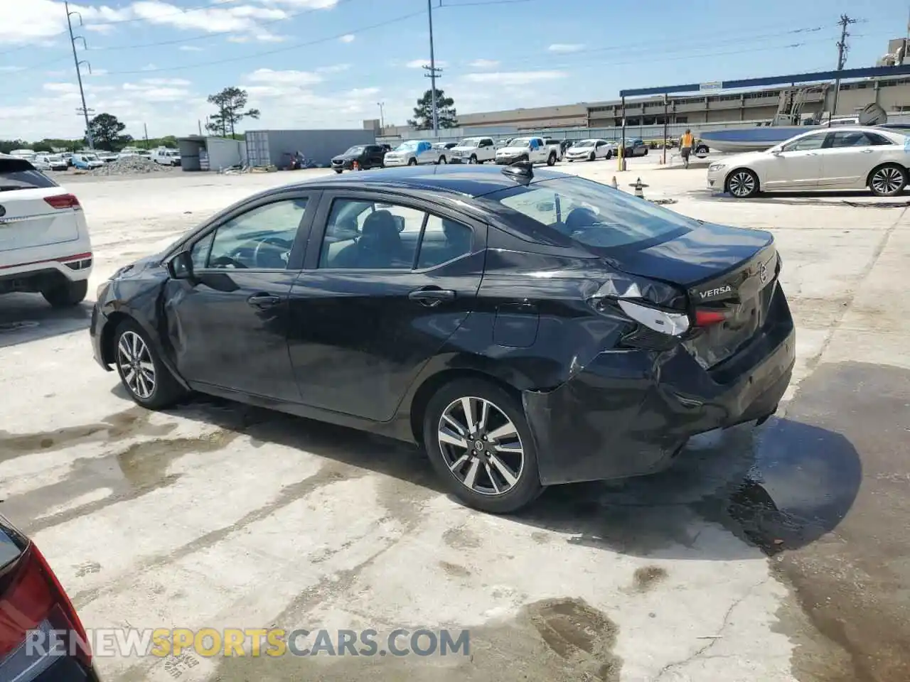 2 Photograph of a damaged car 3N1CN8EV5ML835444 NISSAN VERSA 2021