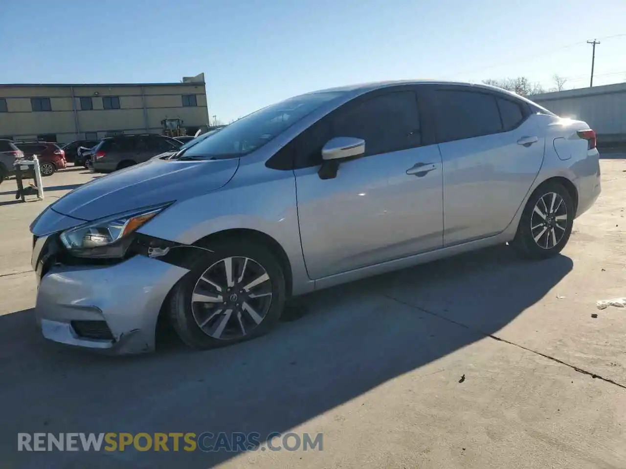 1 Photograph of a damaged car 3N1CN8EV5ML840983 NISSAN VERSA 2021