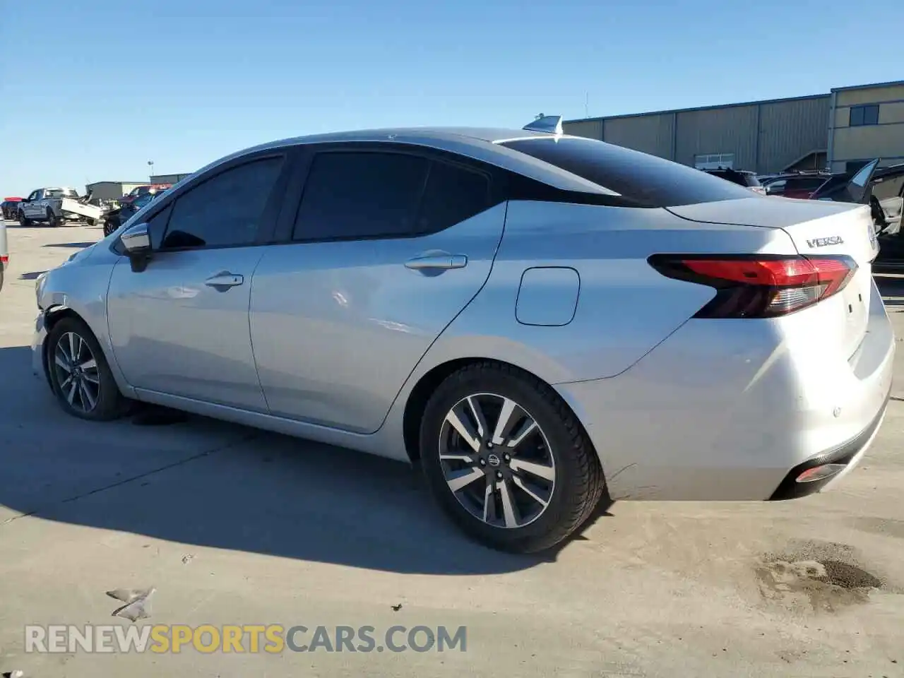 2 Photograph of a damaged car 3N1CN8EV5ML840983 NISSAN VERSA 2021