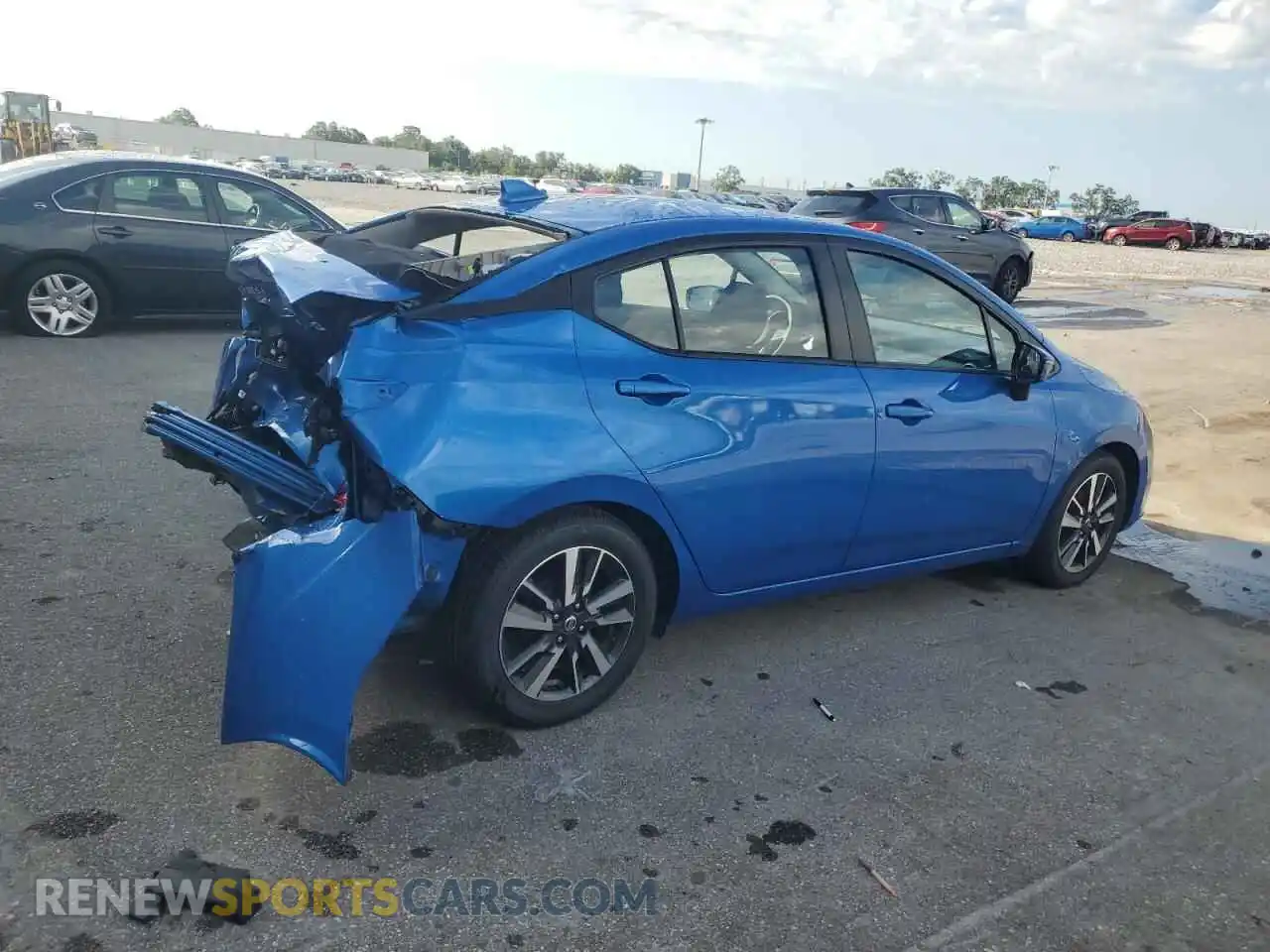 3 Фотография поврежденного автомобиля 3N1CN8EV5ML851692 NISSAN VERSA 2021