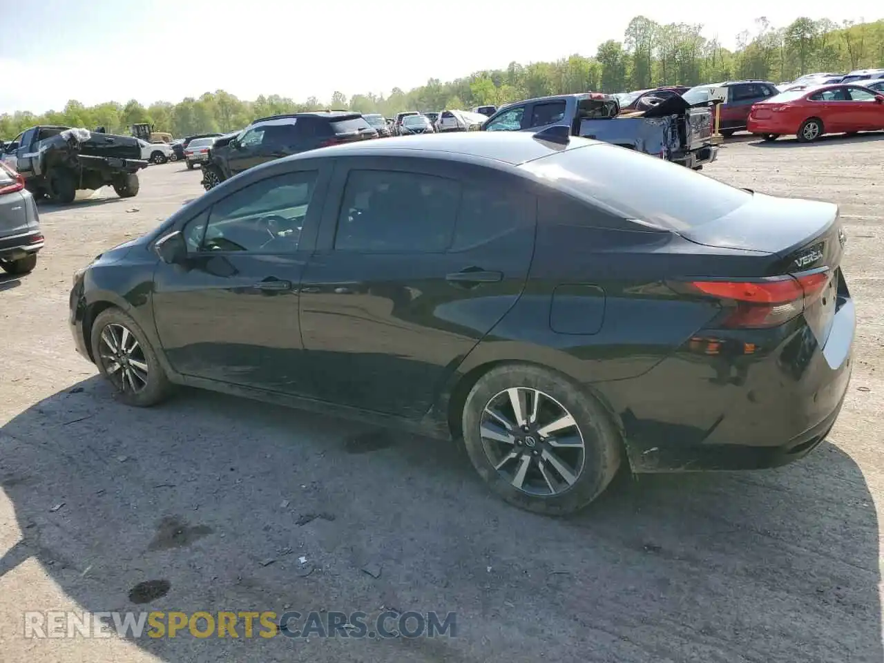 2 Photograph of a damaged car 3N1CN8EV5ML853281 NISSAN VERSA 2021