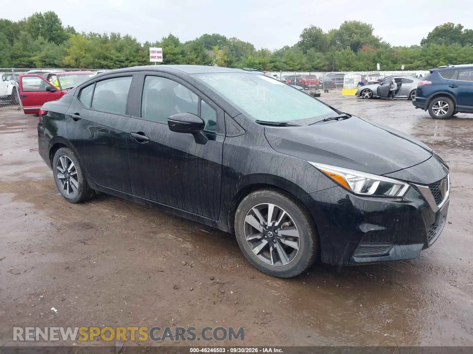 1 Photograph of a damaged car 3N1CN8EV5ML853992 NISSAN VERSA 2021
