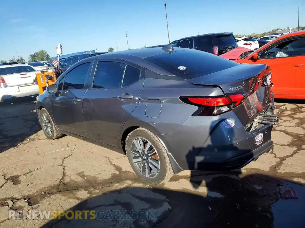 2 Photograph of a damaged car 3N1CN8EV5ML857802 NISSAN VERSA 2021