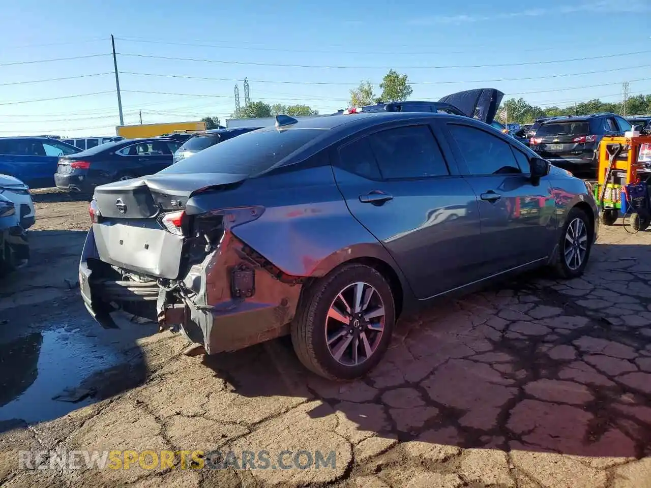 3 Photograph of a damaged car 3N1CN8EV5ML857802 NISSAN VERSA 2021