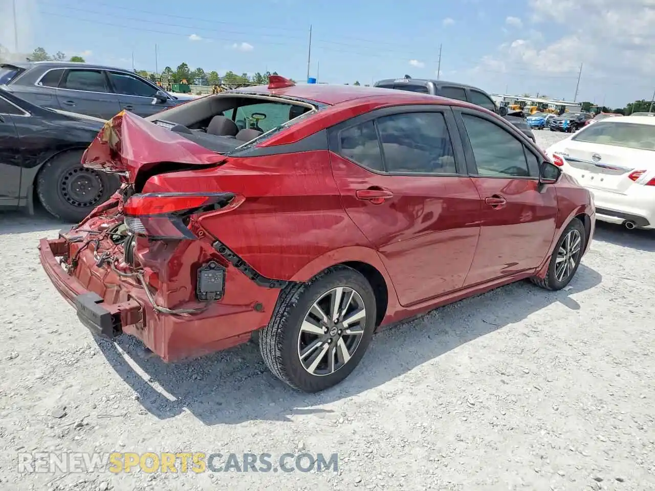3 Photograph of a damaged car 3N1CN8EV5ML858657 NISSAN VERSA 2021